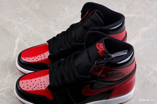 High Jordan 555088-063 Patent” OG Air 1 “Bred 555088-063 0612